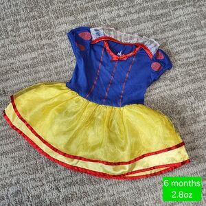 Snow White baby dress costume size 6 months